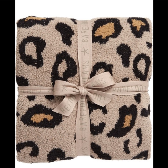 Barefoot Dreams Other - Barefoot Dreams CozyChic Leopard Degrade Throw Blanket!